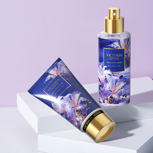 Set de regalo de perfume para mujer a precio barato al por mayor, fragancia floral, crema ecológica de larga duración, uso diario, forma de botella, Navidad - Product Image 2