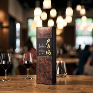 Thanh Lịch Bạc Có Thể Gập Lại Dày Tông Rượu Whiskey Quà Tặng Bao Bì Hộp Biểu Tượng Tùy Chỉnh Bốn Màu Matte In Ấn Hộp Giấy - Product Image 4