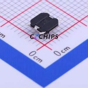 TS-1187A-C-D-B Tactile Switch SMD Switch Single Pole Single Throw Round Button 2.6N Vertical Mount - Product Image 2