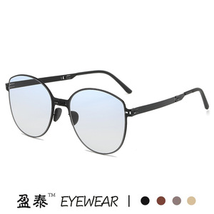 Lunettes de soleil pliantes ultra-légères, monture en métal, protection UV400, classe 2, pare-soleil unisexe, utilisation en extérieur - Product Image 4