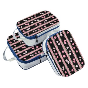 <b>Cheap</b> Price Customized Hawaii Design Waterproof Portable 3 Set Travel Wash Storage <b>Luggage</b> Organizer Packing - Product Image 2