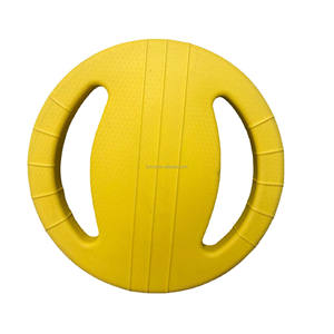 Jouet pour chien en forme de volant, disque volant, résistant aux morsures, interactif, en mousse TPR, flottant, respectueux des dents - Product Image 2