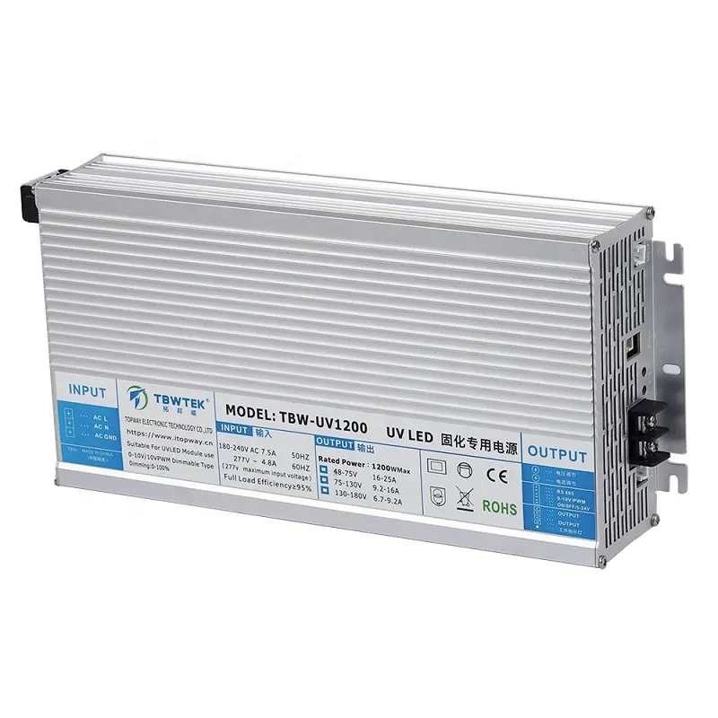 Tbwtek UV150W UV240W UV360W UV420WUV1200W調光UVトランス付きスマートUV電子UVランプ電源300v 350v