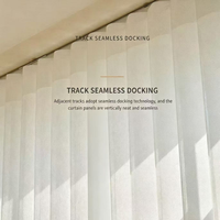 Stores occultants verticaux manuels en tissu, design uni intégré, durables, sur mesure, couleur personnalisable, à prix compétitif pour
