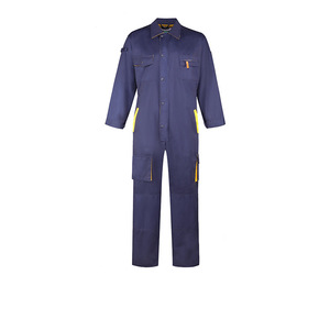 Einfarbige einteilige Sicherheits kleidung für den Frühling Herbst Bauarbeiter Resistant Overall Dust Stain Protective Garden Gear - Product Image 2