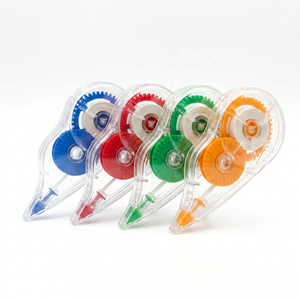 Ruban <span class=keywords><strong>correcteur</strong></span> haute capacité 16M, ergonomique, transparent, avec mécanisme à engrenages bleu fluide pour le bureau et l'école - Product Image 2