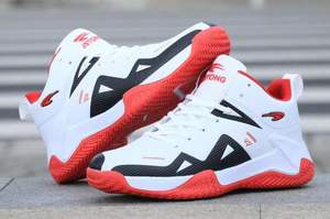 Zapatos Estilo Baloncesto Modelo 2026 - Zapatos Casuales de Cuero con Punta Alta para Hombre - Zapatos Deportivos a la Moda - Product Image 4