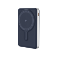 SC-F53-2 de charge rapide 20W PD magnétique sans fil 10000 mAh Type-C Power Delivery coque en cuir affichage du tableau de bord Power Bank