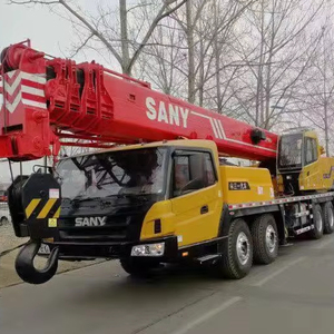 Grue sur camion Sany d'occasion de 50 tonnes de qualité supérieure, équipement de levage à performance stable pour les chantiers - Product Image 1