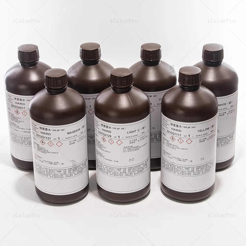 TOYO tinta UV plana dura importada do Japão, adequada para EpSON Ricoh Konica G4 G5 G6 Konica 1024A/i, bocal RevoH
