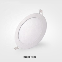 3w-18w, panneau Led encastré, plafonnier rond, plafonnier carré