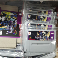 Cartouche de jeu vidéo rétro 16 bits en anglais avec économie de batterie, version européenne PAL, jeux SNES pour cartouche SNES Super Nintendo