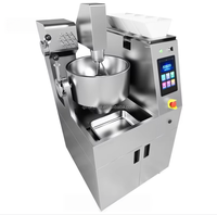 Robot de cuisine IA entièrement automatique pour la distribution d'ingrédients, machine à riz frit et wok, pour restaurant, cuisson efficace et sauté rapide