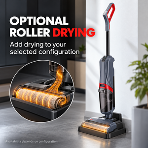 Aspirateur balai rechargeable pour sols humides et secs 15kPa 200W, pour carrelage, parquet et moquette, avec stérilisation électrolytique et séchage – Fournisseur OEM - Product Image 3