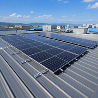 Kit de montage solaire pour toiture en aluminium anodisé à installation rapide, résistant aux vents de 60 m/s, vente en gros depuis Xiamen