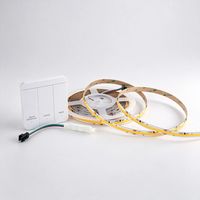 Bande LED COB 24V WS2811 IC à effet d'eau courante, 360 LED/m, 10mm, DC24V, flexible, adressable, effet course de chevaux, ruban linéaire