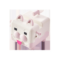Dessin animé multi-fonctionnel Mini boîte de rangement Songtai support de téléphone portable en plastique pour étudiant bureau à domicile accessoire de bureau