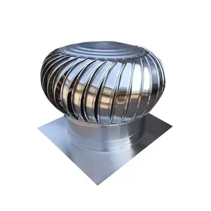 Unpowered wind driven roof turbine ventilator fan for hospital Roof fan without Power