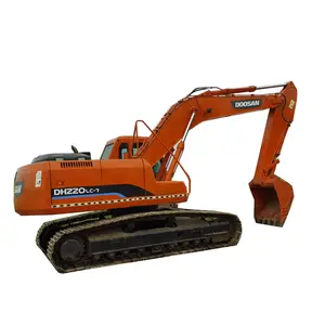 حفار مستعمل رخيص ذو جودة عالية DH 220 225 300 DX 140 150 225 حفار Doosan باللغة الكورية للبيع