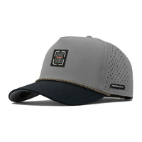 Gorra de béisbol de poliéster de 5 paneles con orificios cortados a láser, impermeable, personalizada, profesional, de alta calidad, del fabricante 112