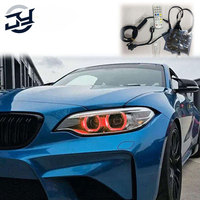 JY untuk 2 Seri F22 F23 M2 F87 14-19 Modul DRL LED RGB Baru 12V Plug Play Peningkatan Lampu Depan