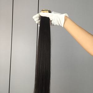 Jasminebeauty - Extensiones de Cabello Humano Virgen Remy con Cinta Adhesiva, Cabello Liso Europeo, Doble Trama - Product Image 2