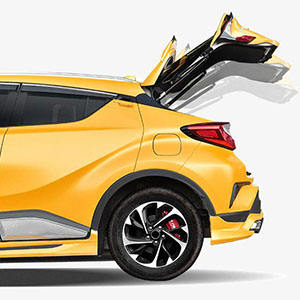 دعامات رفع زجاج النافذة الخلفية من الفولاذ من غاستاك، ممتصات صدمات غازية لسيارات كاديلاك إسكاليد وشيفروليه سوبربان وتاهو وجي إم سي يوكون 1999-2006 - Product Image 4