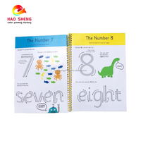 Carnet d'activités éducatives sur le thème personnalisé pour les enfants d'âge préscolaire, autisme, reliure spirale, couverture souple plastifiée, livre offset