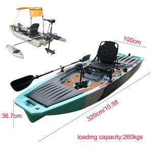 Nouveau système de gouvernail pour <span class=keywords><strong>kayak</strong></span> à pédales, nouveau <span class=keywords><strong>kayak</strong></span> à pédales à aileron, moteur électrique pour <span class=keywords><strong>kayak</strong></span> de pêche, 10,5 pieds, assis sur le dessus, une personne, utilisation en mer - Product Image 4