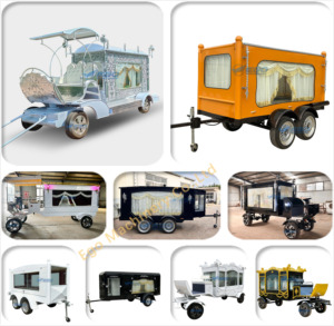 Carrozas Fúnebres Eléctricas Vintage de Acero Q235 con Certificación CE, Nuevas, en Venta, para Proveedores de Servicios Funerarios - Product Image 4