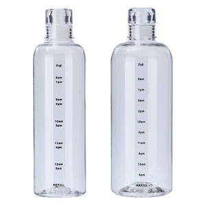 Gourde de mesure portable pour extérieur 500 ml 700 ml en PC avec échelle graduée pour le voyage et le sport - Product Image 2