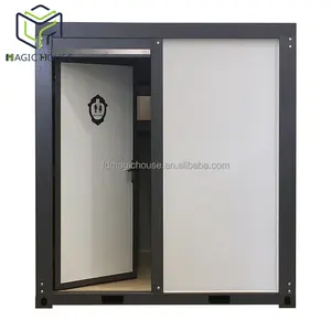 Magia Casa porta Portátil potty wc flushable móvel, fornecedor de banheiro verde