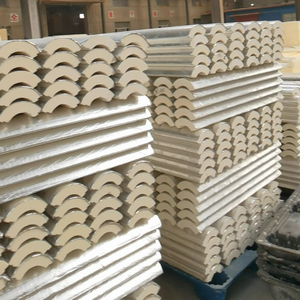Tuyau d'isolation en feuille d'aluminium pour ligne d'eau Matériau d'isolation thermique Isolation de tuyau en <span class=keywords><strong>mousse</strong></span> <span class=keywords><strong>phénolique</strong></span> blanche - Product Image 6