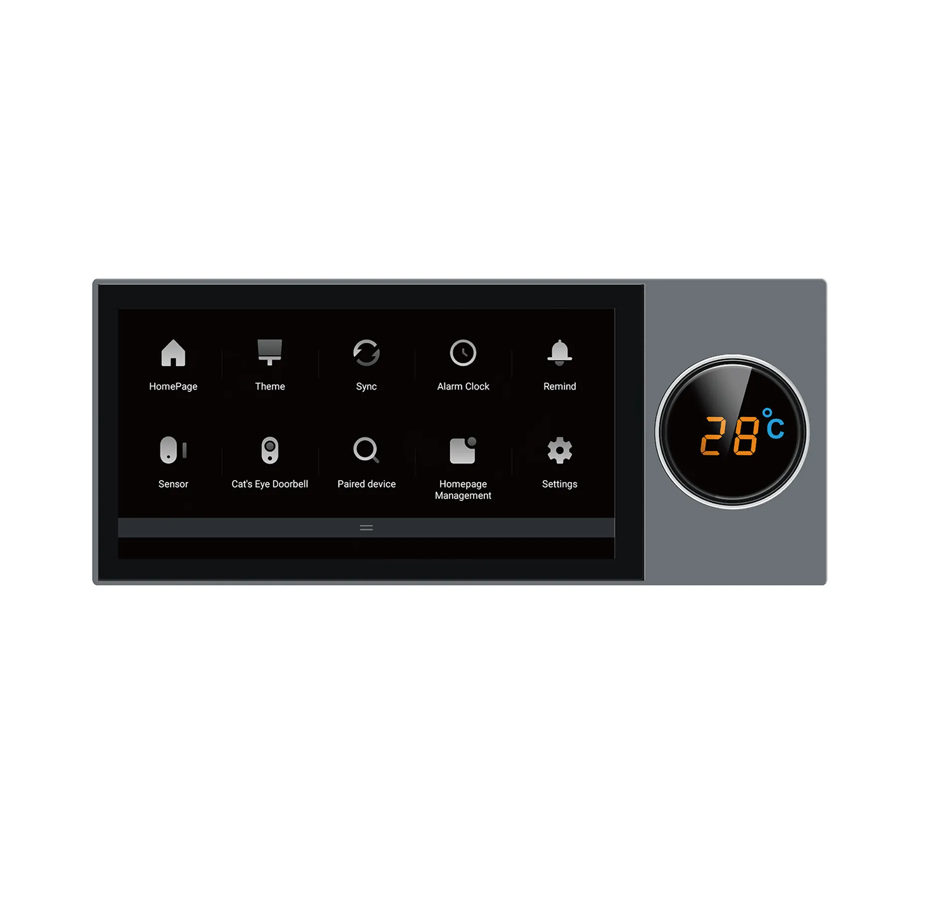 Integration S8E 6-inch HD Smart Control Hub Panel- Multi-Device Integration