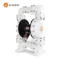 GODO BFQ-50S PP Pompe à membrane pneumatique Pompe à résistance chimique Pompe à membrane à acide sulfurique