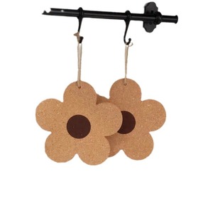 Ychon Sous-verres en bois tendre Tapis <span class=keywords><strong>de</strong></span> repas Tapis <span class=keywords><strong>de</strong></span> pot Tapis <span class=keywords><strong>de</strong></span> table Sous-verres à biscuits en bois isolés - Product Image 6