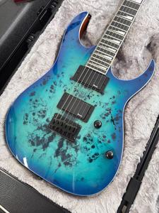 <span class=keywords><strong>Guitarra</strong></span> Eléctrica de Alta Calidad IBane Z GRGR221PA-AQB de 6 Cuerdas, Cuerpo Sólido con Fondo/Lados de Arce, Diapasón de Madera Sappanwood, Pastillas Dobles - Product Image 5