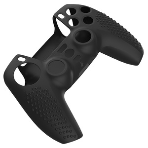 Black Protect From Scratching and <strong>Scuffing</strong> Silicon Skin Cover Kit for PS5 <strong>Controller</strong> Protective case - Product Image 1