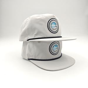 ปรับแต่งโลโก้ปักบนหมวก Richardson 256 รุ่น Rope Hat แบบเปล่า ปีกแบน 5 ชิ้น แบบ Snapback - Product Image 2