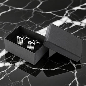 Acciaio inossidabile personalizzato a buon mercato, ma <span class=keywords><strong>gemelli</strong></span> di lusso argento bottone Tie bar di moda maschile regalo di nozze Business utilizzare set in scatola - Product Image 6