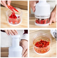 Keuken Huis Groentevoedsel Chopper Perssnijder Handleiding Ui Knoflook Crusher Snijmachine Dunschiller Vleesmolen Gemakkelijk Schoon Draagbaar