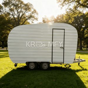 Ice <b>Cream</b> Commercial Service <b>Window</b> Truck Hot Dog Vending Coffee Mobile Food Cart Trailer - Product Image 4