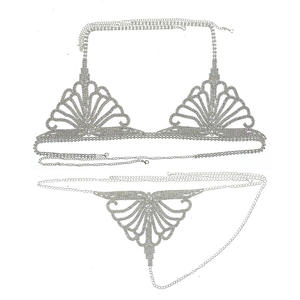 Hochwertige Strass-Körperkette für Damen, Diamant-Bikini für den Nachtclub - Product Image 4