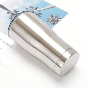 Vaso Térmico Contorneado de 40 oz con Acabado Mate Degradado, Tapa Abatible a Prueba de Fugas, para Café Helado y Camping - Product Image 2