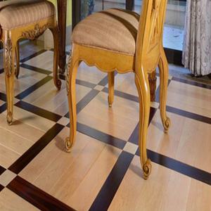 Pavimento in Parquet Artificiale in <span class=keywords><strong>Legno</strong></span> Massello con Intarsio in Padauk <span class=keywords><strong>Africano</strong></span> Durevole, 18mm, Senza Formaldeide, con Garanzia di 5 Anni - Product Image 4