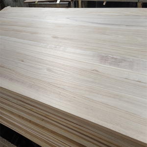 Planches de bois de <span class=keywords><strong>paulownia</strong></span> de couleur naturelle, solides, utilisées pour fabriquer des plateaux de table, des étagères à livres, des étagères de rangement et des armoires. - Product Image 6