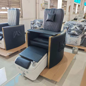 Luxury Electric Pedicure <b>Chair</b> with Foot Massage and Spa <b>Therapy</b> Features - Product Image 1