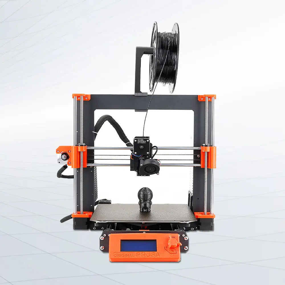 Hot sale Clone prusa i3 mk3s+ prusa 3D printer large cnc Double gear extruder metal FDM prusa clone impresora 3d