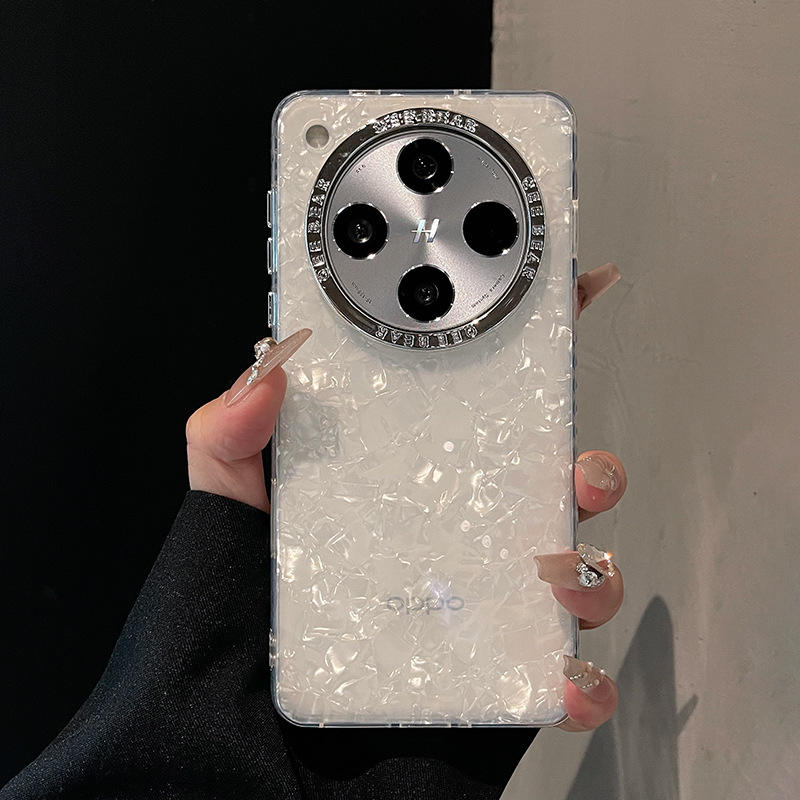 Shell Pattern Transparent White