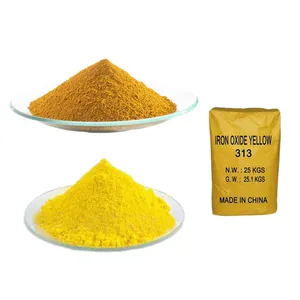 Commercio all'ingrosso di ossido di ferro giallo e Sintetica idratato ossido ferrico e Ferro (III) ossido di monohydrate 313 310A 310B Art giallo